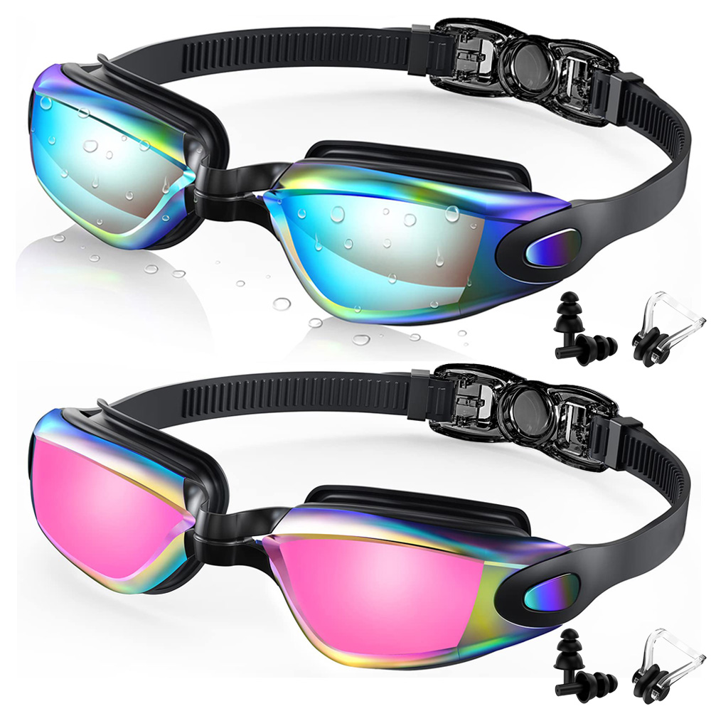 Swim Goggles Anti Fog Uv - 김서림 방지 수영 고글, 조절 가능한