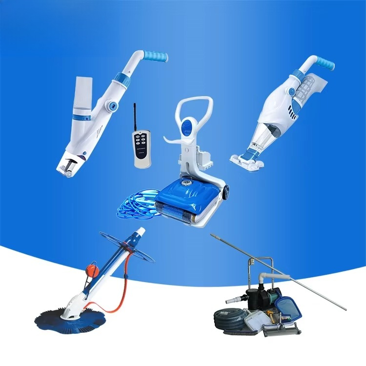 Pool Vacuum Manual - 수영장 청소기, 충전식 수동 청소 키트,