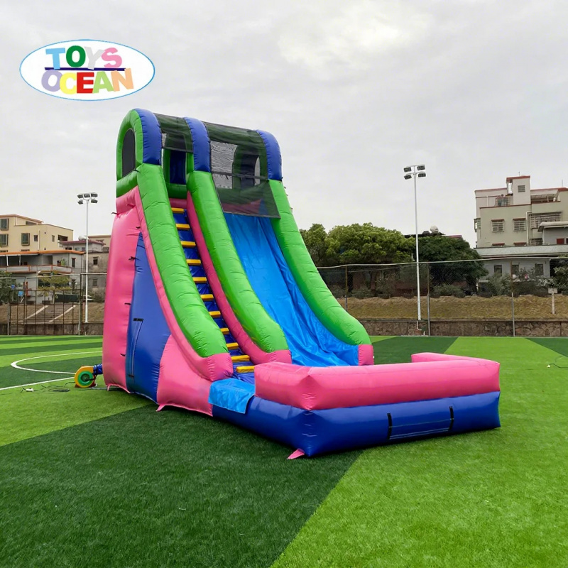 Water Slide Inflatable - 새로운 야외 어린이용 슬라이드, 수영장 슬라이드,