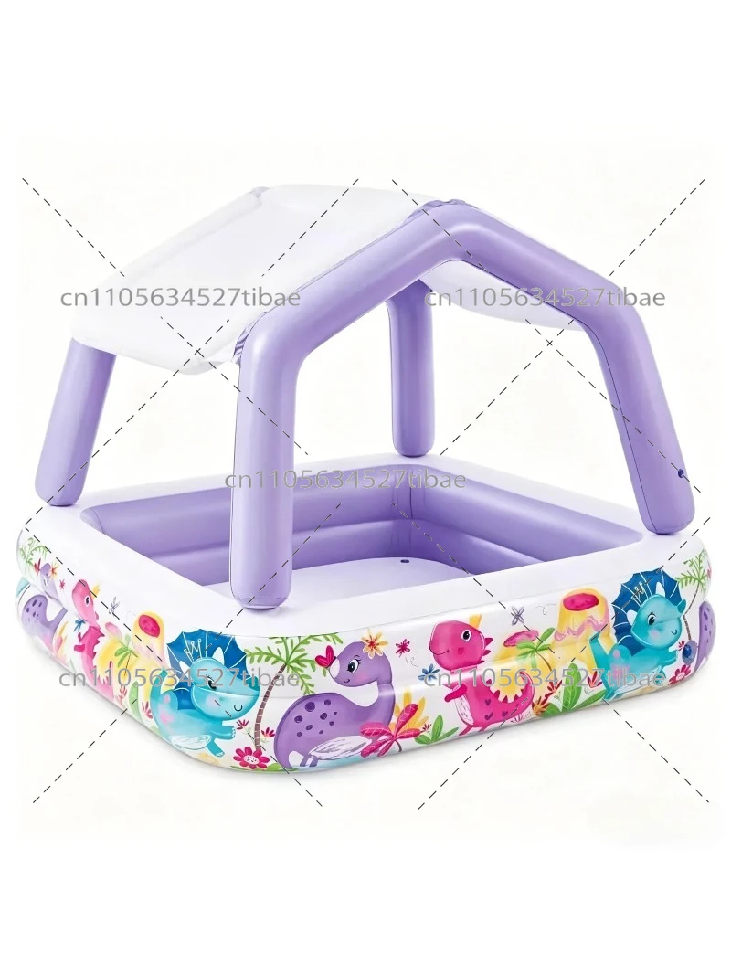 Water Slide Inflatable - 풍선형 무지개 어린이 수영장 슬라이드 포함