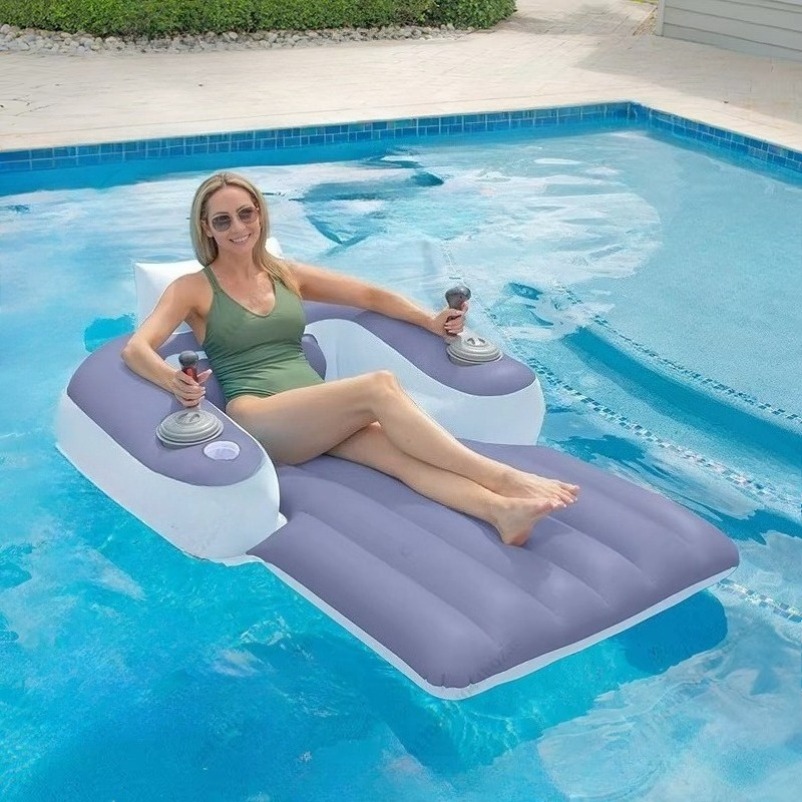Pool Float Ring Inflatable - 새로운 전동 추진 장치가 장착된 물에