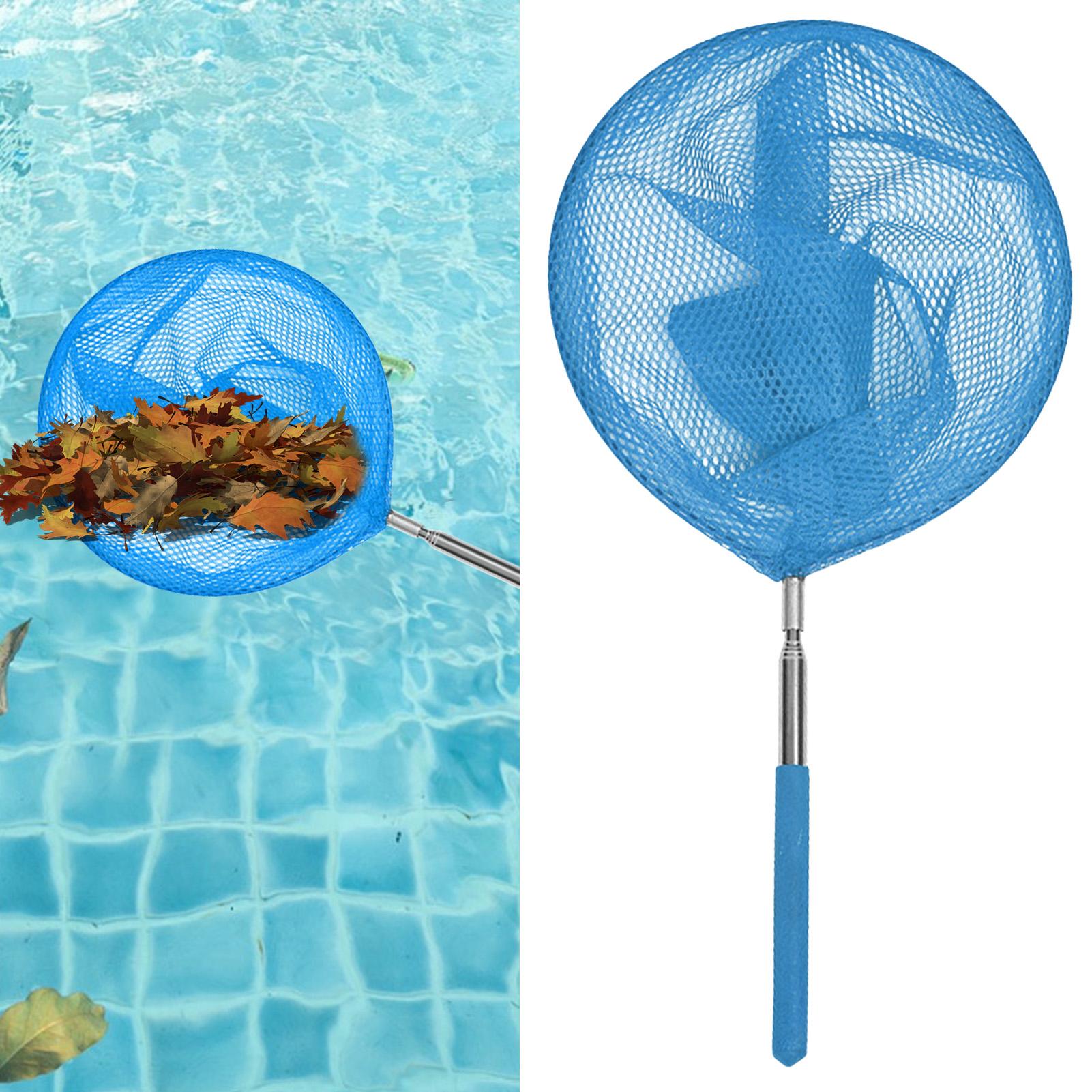 Pool Skimmer Net - 텔레스코픽 폴이 있는 수영장 스키머 그물망,