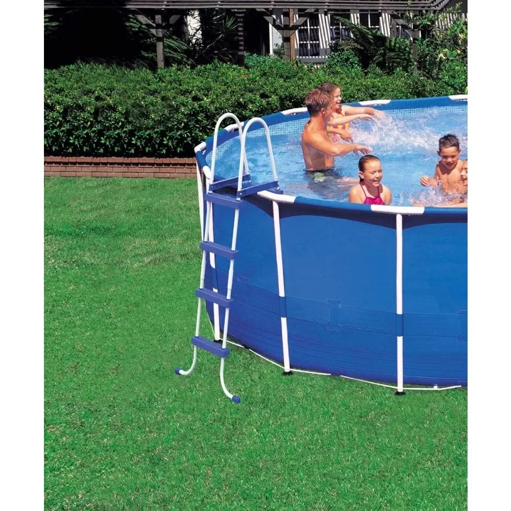 28241EH 15피트 x 48인치 금속 프레임 야외  - Pool Ladder Above Ground 리뷰 및 가격