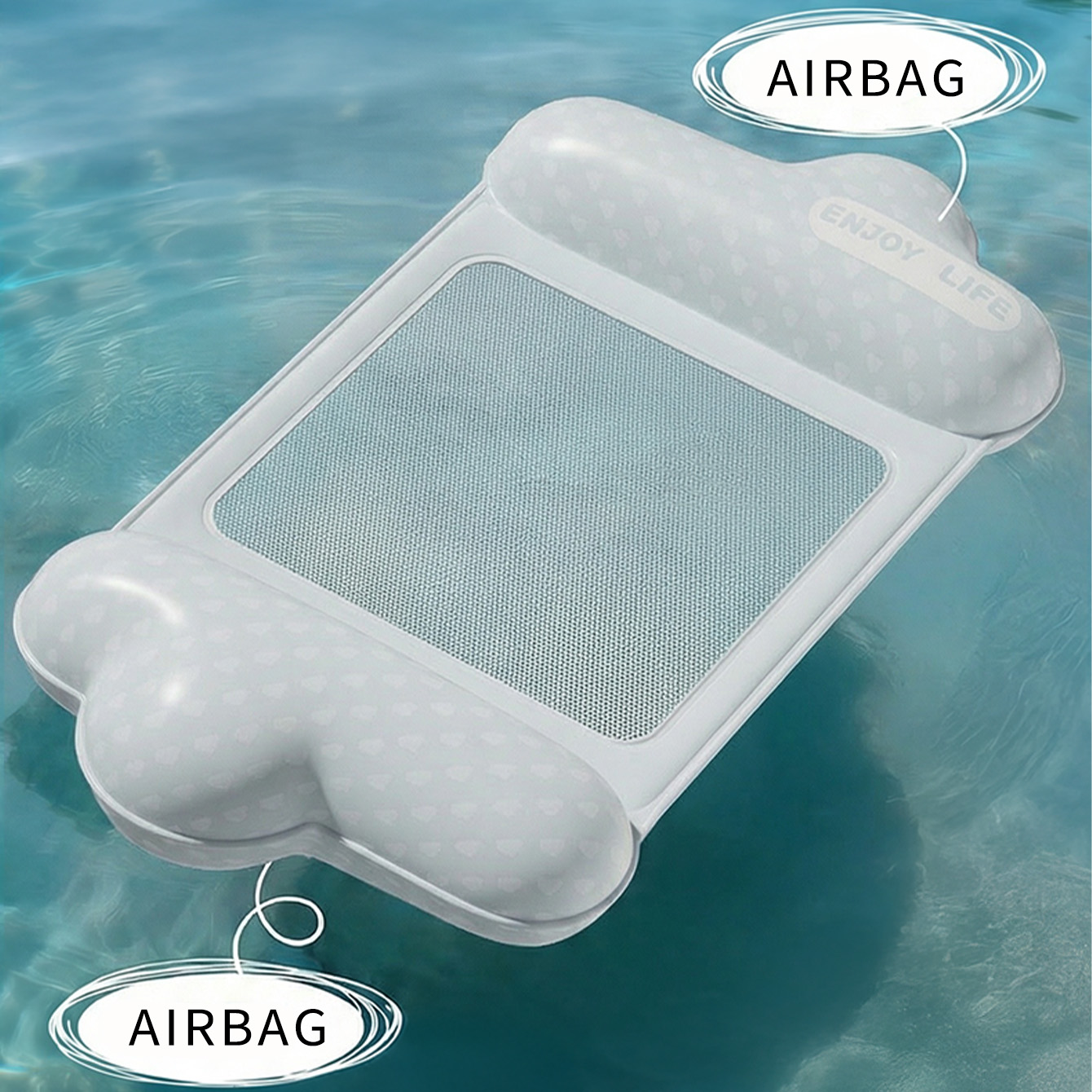 1PC 풍선형 수영장 플로트 라운저 성인용 워터 해먹  - Pool Lounger Inflatable 리뷰 및 가격