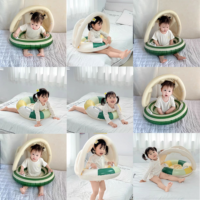 아기 수영 반지 안전 바지 좌석 유아 풀 플로트 분리형 - Pool Float Ring Inflatable 리뷰 및 가격