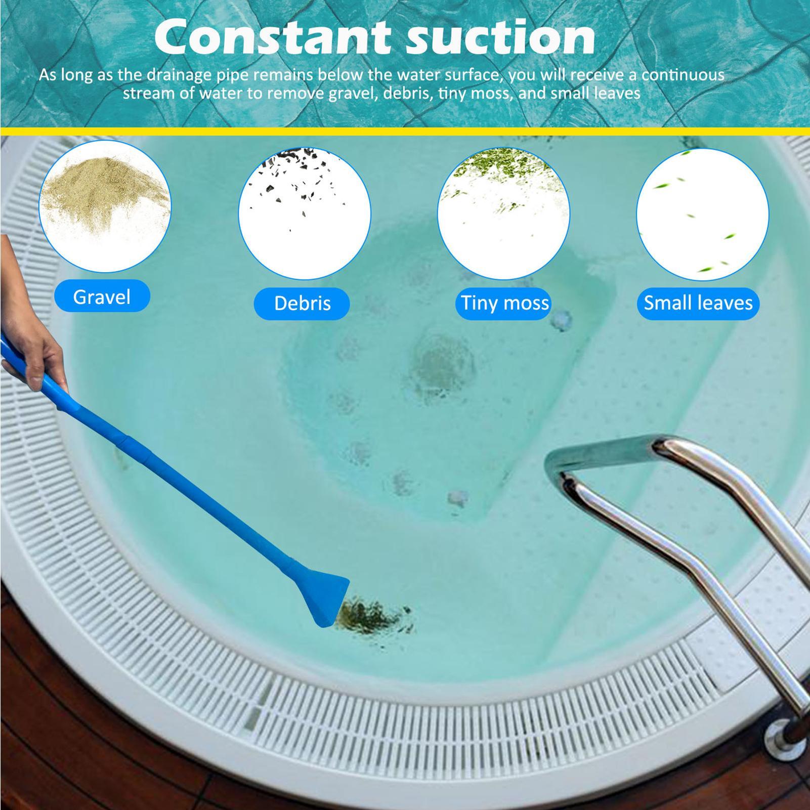 온수 욕조 진공 청소기, 휴대용 무선 진공 청소기, 휴 - Pool Vacuum Manual 리뷰 및 가격