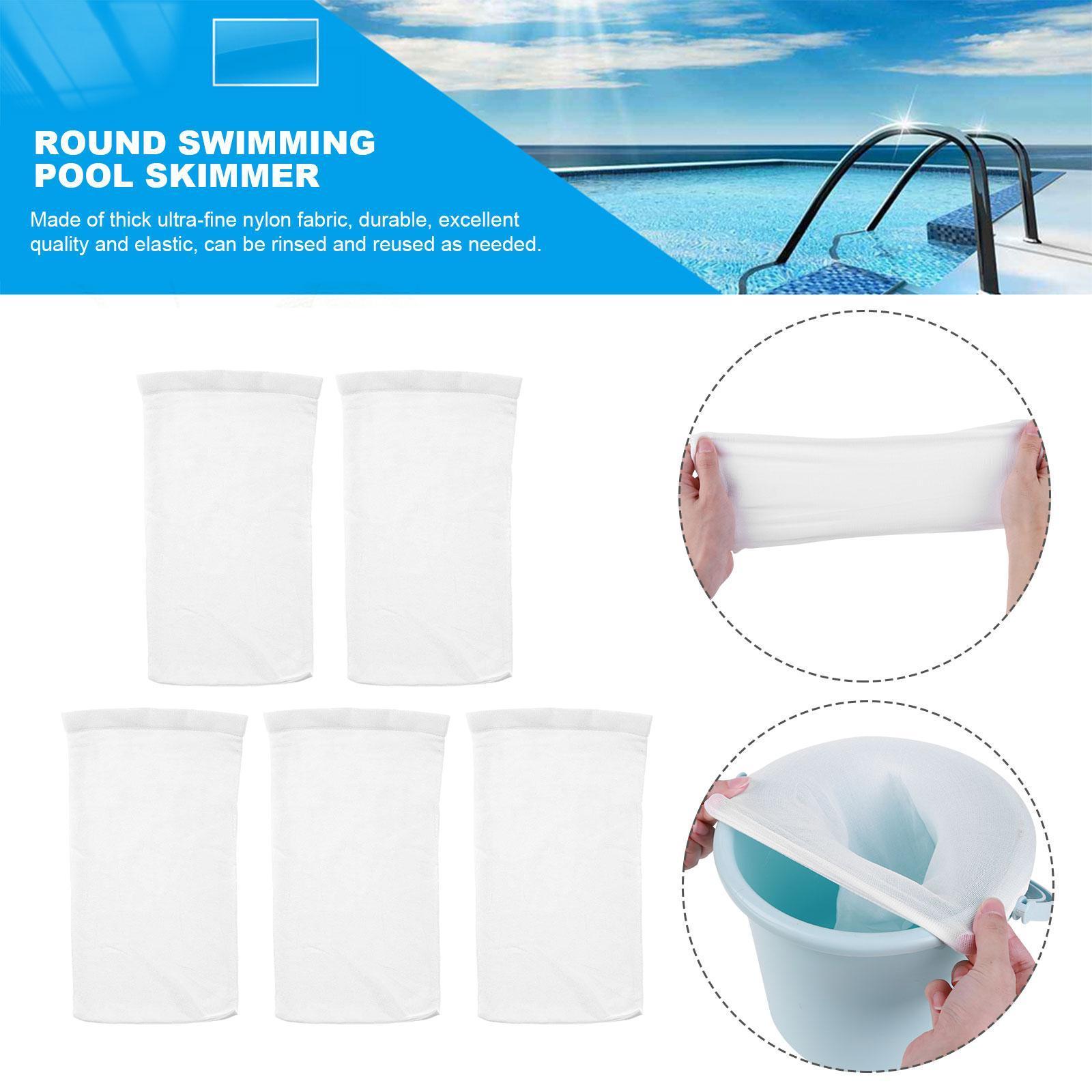 100-5PCS 풀 스키머 양말 탄성 나일론 메쉬 수영 - Pool Skimmer Net 리뷰 및 가격