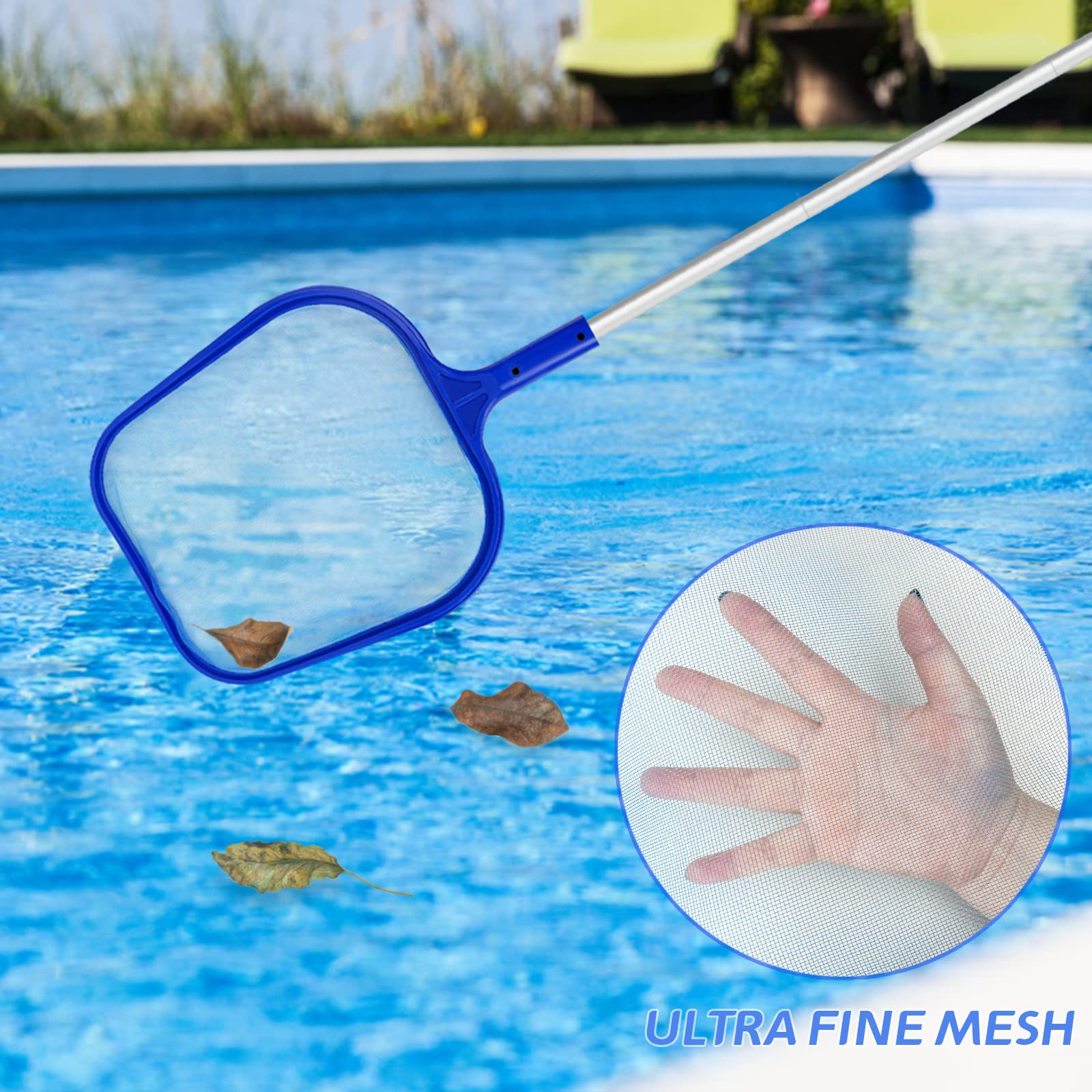 수영장 잎사귀 청소망, 수영장, 연못, 온수 욕조 및  - Pool Skimmer Net 리뷰 및 가격