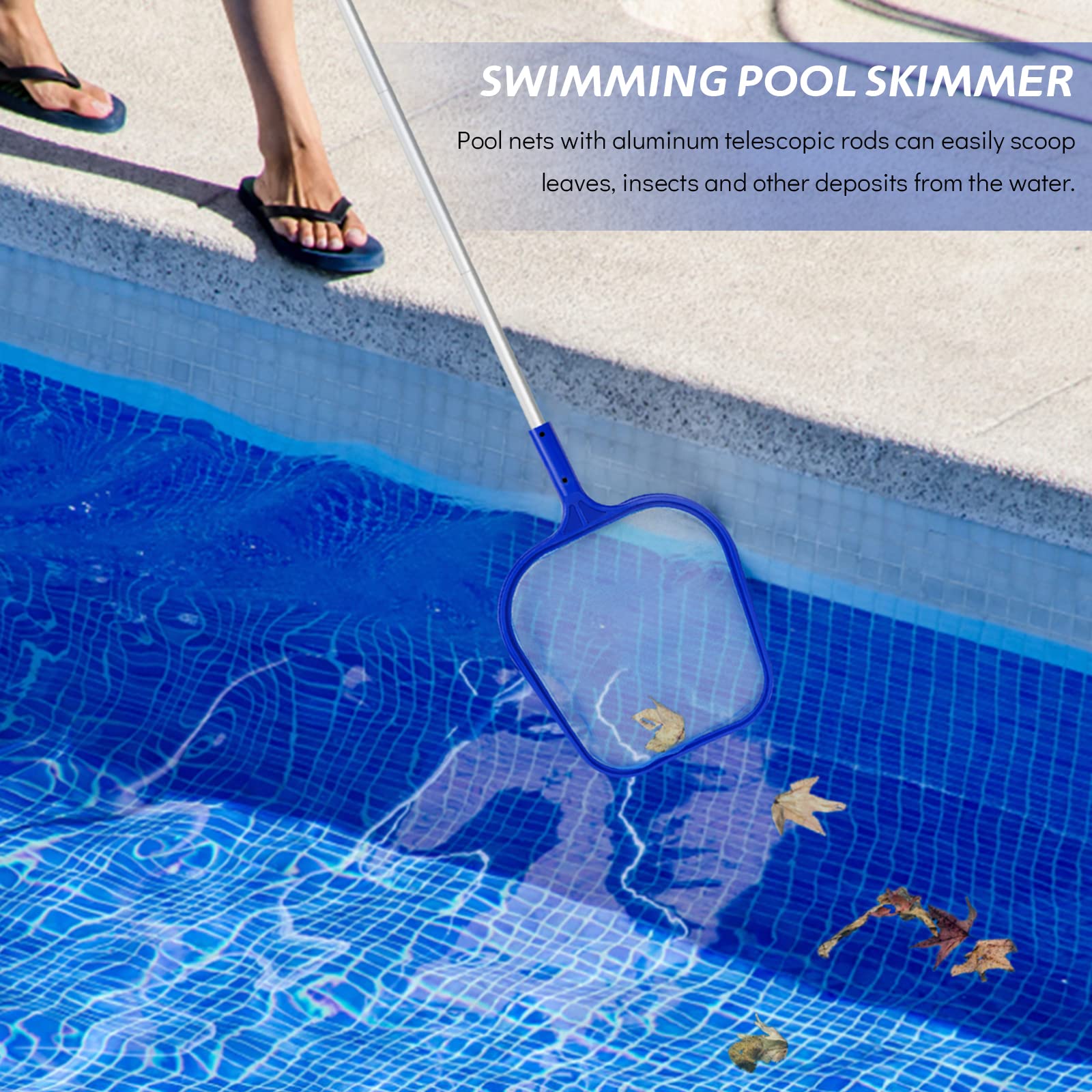 수영장 잎사귀 청소망, 수영장, 연못, 온수 욕조 및  - Pool Skimmer Net 리뷰 및 가격