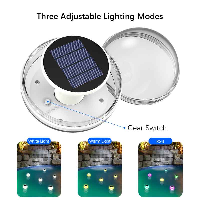 연못 스파 폭포 분수용 태양광 수영장 조명 4가지 색상 - Pool Light Solar Rechargeable 리뷰 및 가격