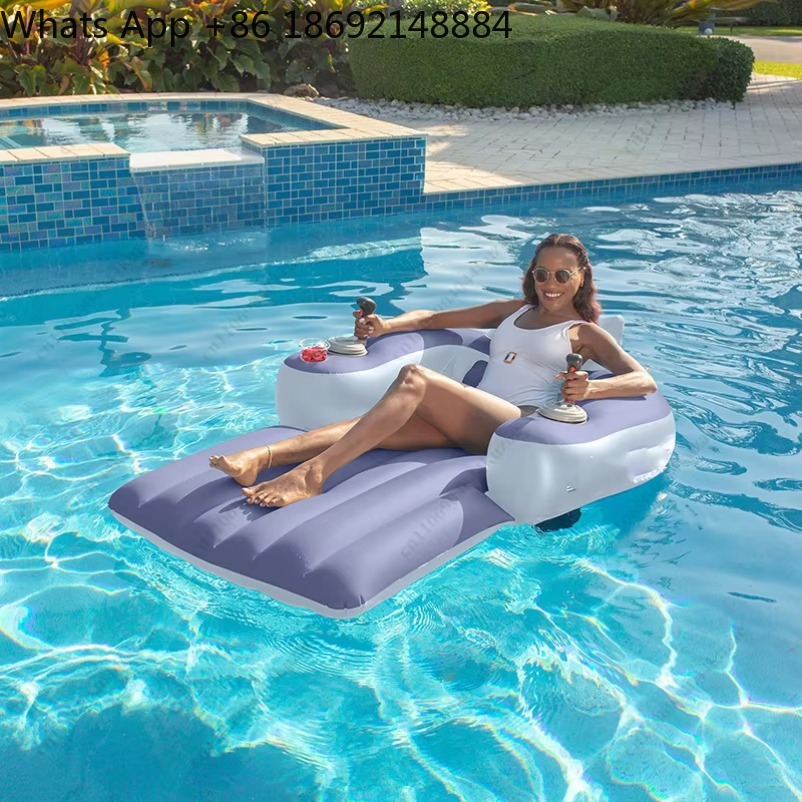 새로운 전동 추진 장치가 장착된 물에 뜨는 의자, 성인 - Pool Float Ring Inflatable 리뷰 및 가격