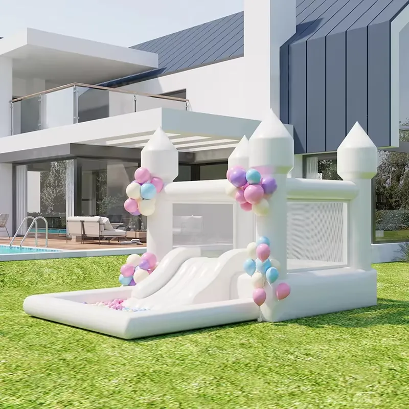 20264m 화이트 그레이드 어린이용 풍선 놀이터, 유 - Water Slide Inflatable 리뷰 및 가격