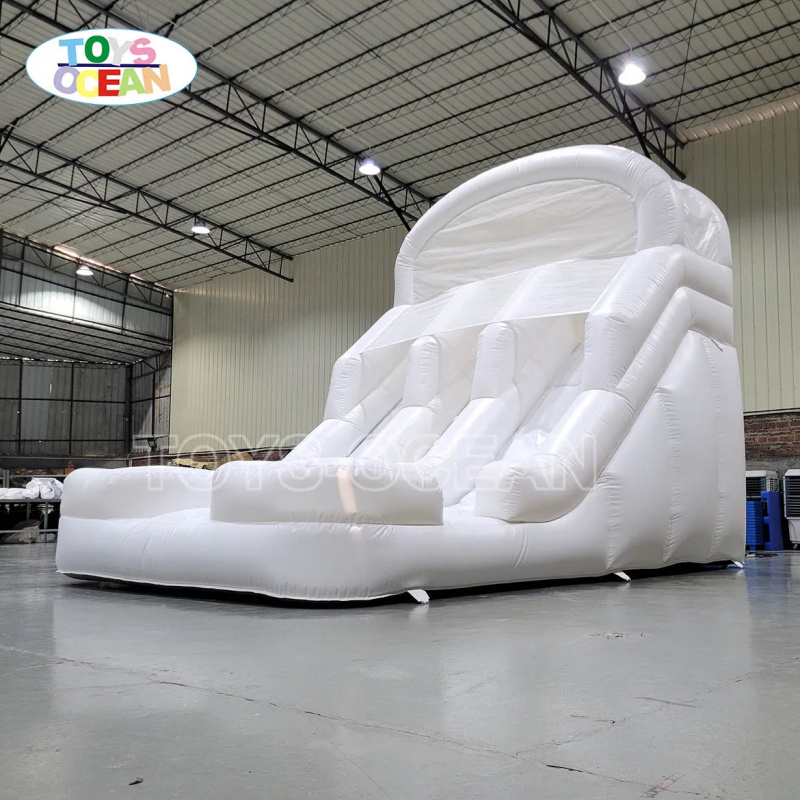 어린이용 에어바운스 워터슬라이드, 이중 화이트 슬라이드 - Water Slide Inflatable 리뷰 및 가격