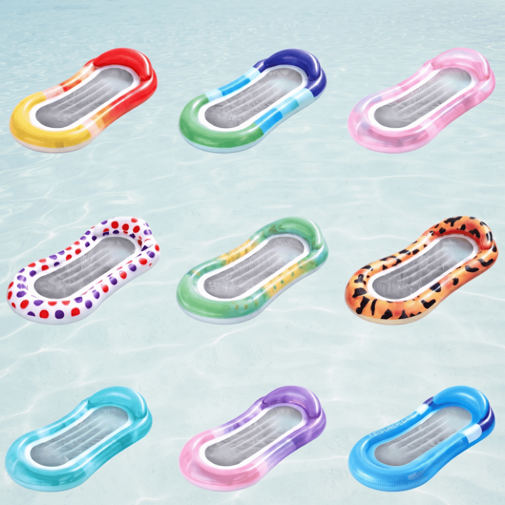 인어 스타일 스팽글 장식의 메쉬 소재 에어매트, 레오파 - Pool Lounger Inflatable 리뷰 및 가격